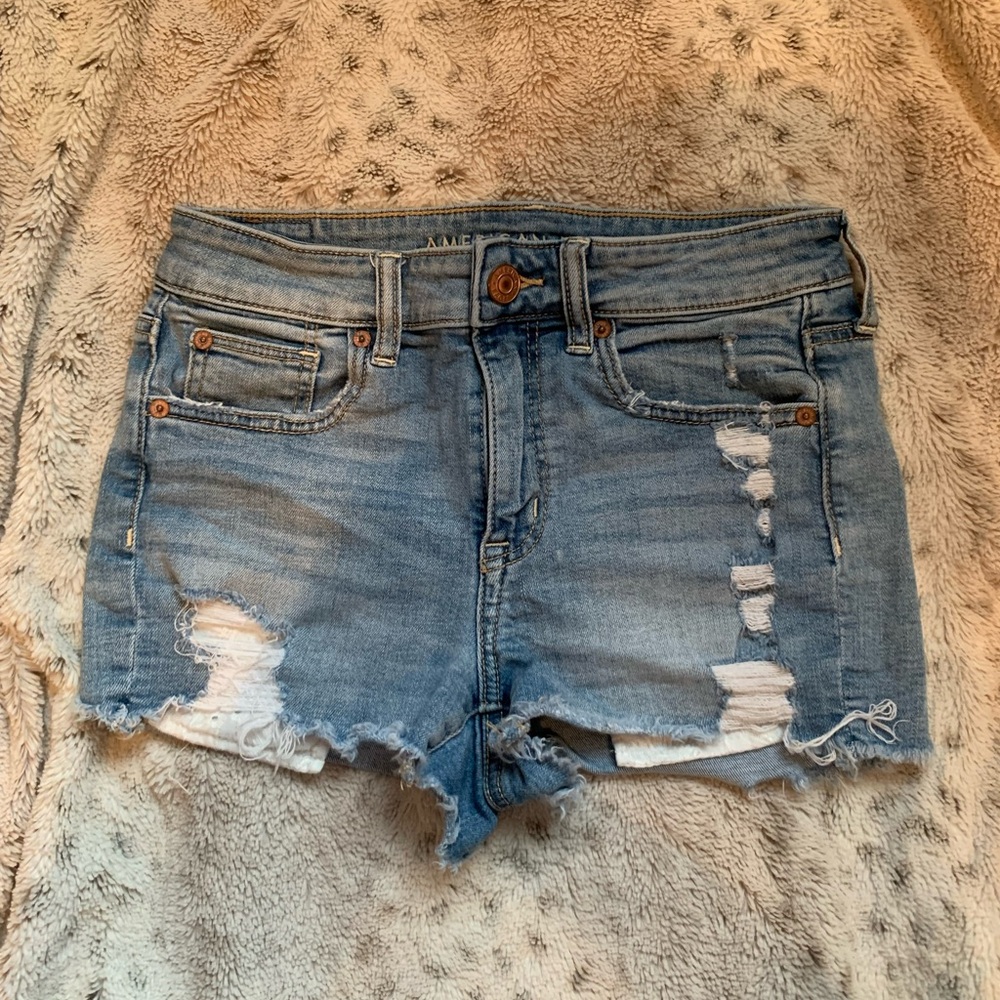 American Eagle hi rise shortie